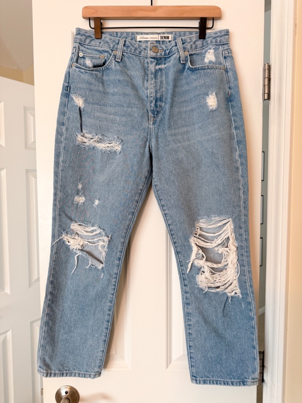 Lovers + Friends Distressed Jeans